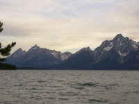 View from the Campground at Colter Bay